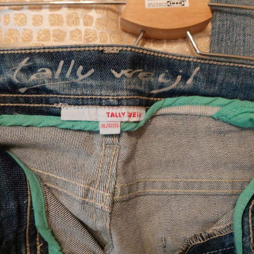 Women's denim jeans like new, size XL