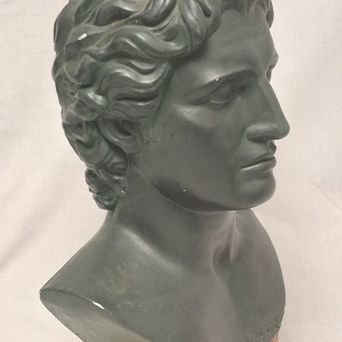 Bust of Alexander the Great by Spyros Goggakis like new