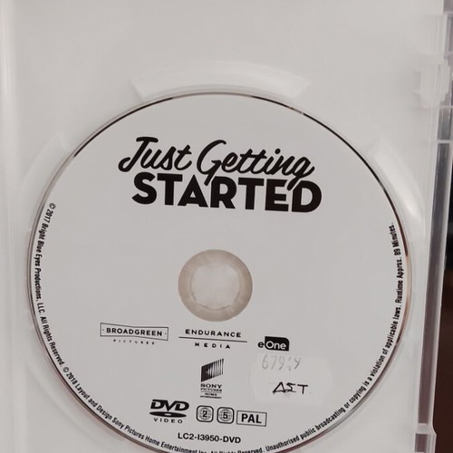 Just Getting Started DVD like new, comedy, subtitles