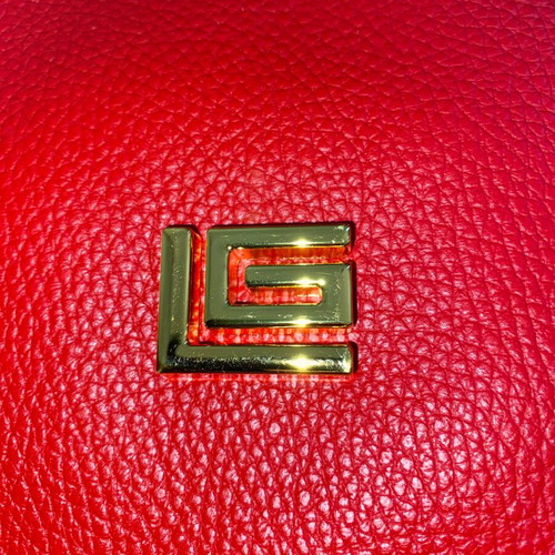 Guy Laroche Coral Red Hobo Shoulder Bag new with tags and dustbag