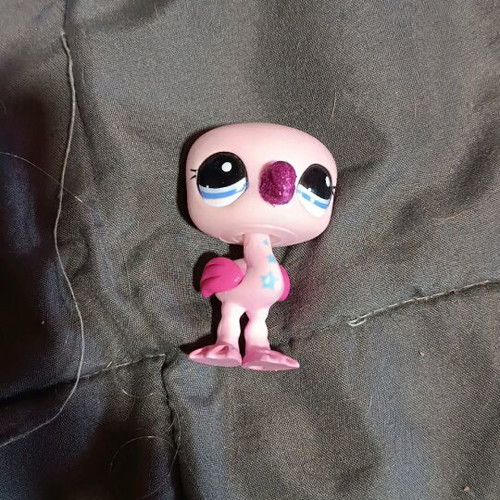 Littlest Pet Shop Flamingo used