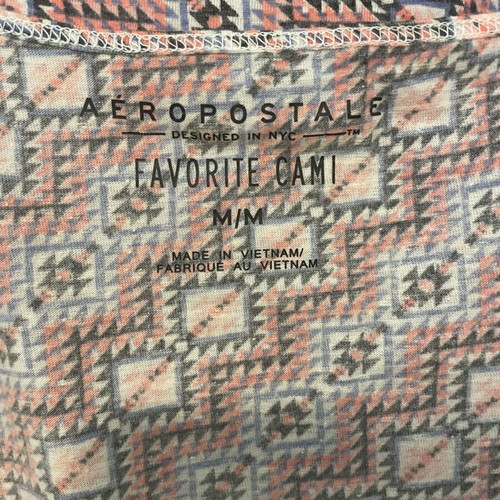 Aeropostale colorful tirantaki top size medium used