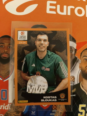 Αυτοκόλλητα Kostas Sloukas Euroleague 2024-25 #380 καινούργια
