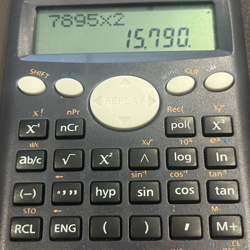 Deli 1710 scientific calculator like new