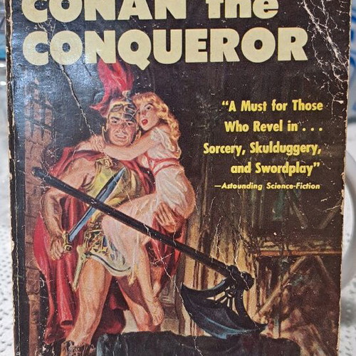 Conan the Conqueror του Robert E. Howard μεταχειρισμένο, συλλεκτικό βιβλίο