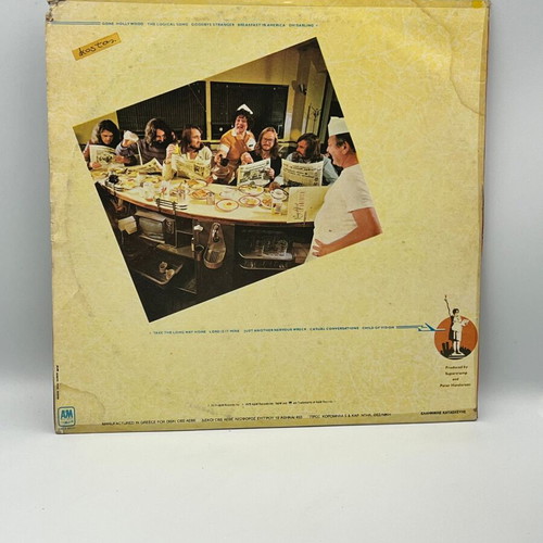 Supertramp Breakfast In America vinyl record