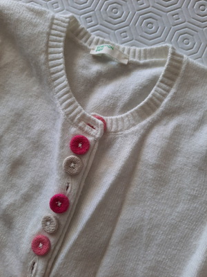 Benetton cardigan used 9-12 months (74cm)