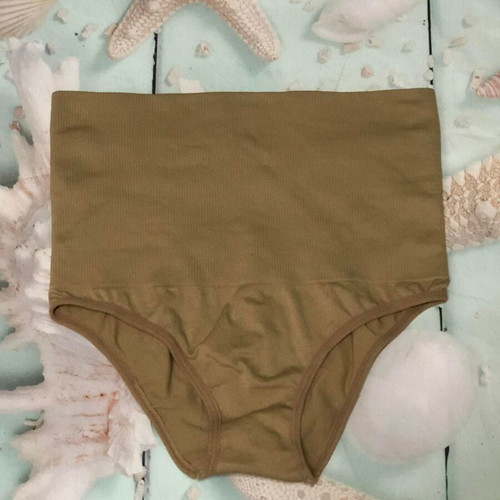 High-waisted underwear new, beige color, size S/M