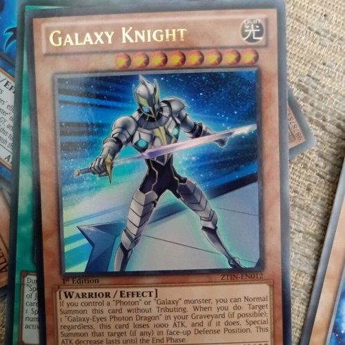 Yu-Gi-Oh Galaxy Knight 2013 Zexal Collection Tin like new