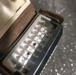 Vintage light meter used