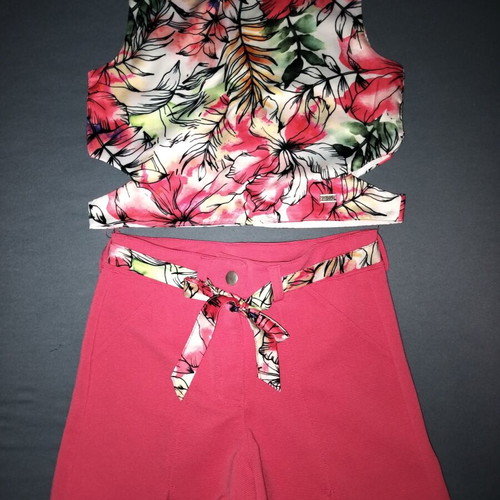 Evita girls' summer set size 10 like new