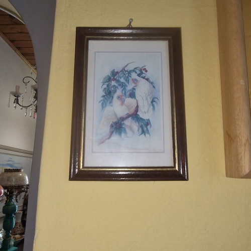 Vintage framed art like new