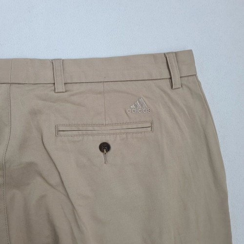 Adidas men's vintage chino pants size W38 L32 cotton stretch like new beige