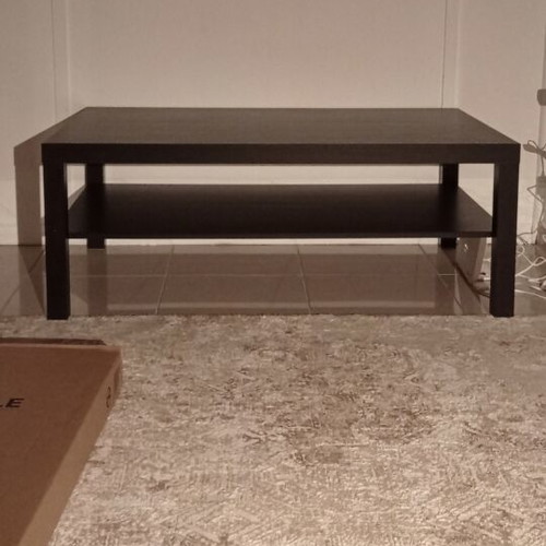 IKEA LACK coffee table like new, black/brown, 118×78 cm