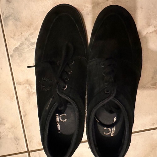 Fred Perry men's shoe used, black, size 43