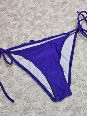 Med swimsuit used, purple, size S