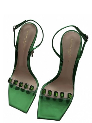 Gianvito Rossi sandal new, size 38.5, green