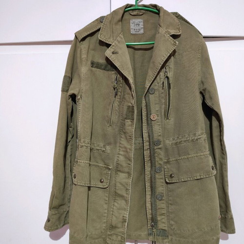 Zara jacket like new, green for autumn/spring