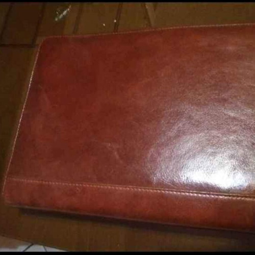 Leather agenda notebook
