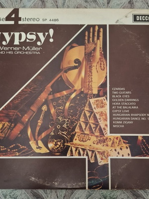 Gypsy Vinyl Record Werner Müller and His Orchestra used