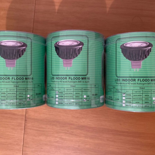 LED GU10 5W bulbs new, pack of 29 pieces