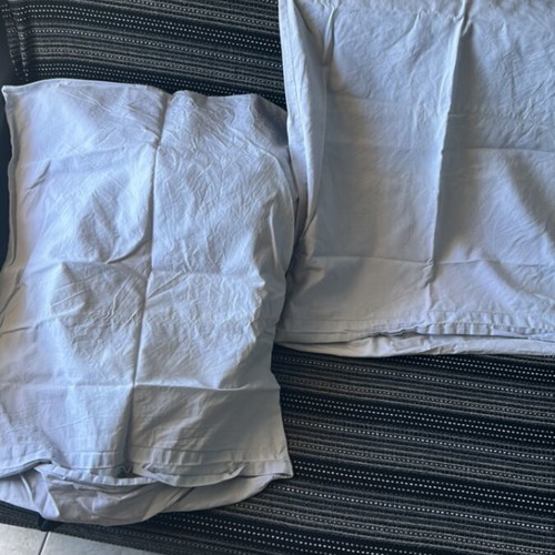 Nef Nef pillowcases light blue set of 2 like new