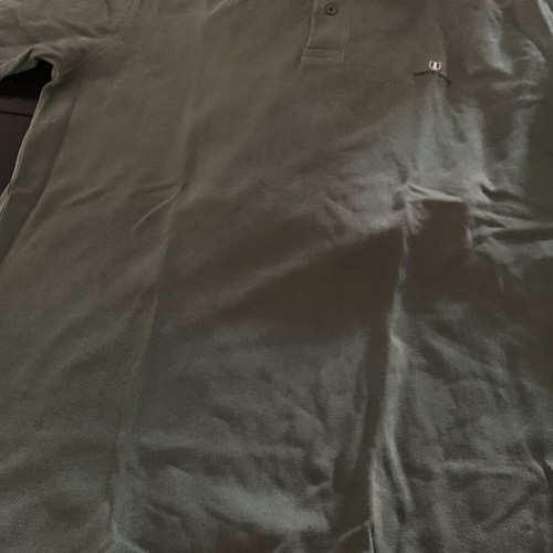 Navy & Green polo XL like new, 2ply custom fit