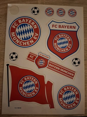 Bayern Munchen stickers new, authentic