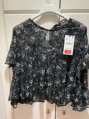 Γυναικείο πουκάμισο Zara καινούργιο, μέγεθος S, πολύχρωμο