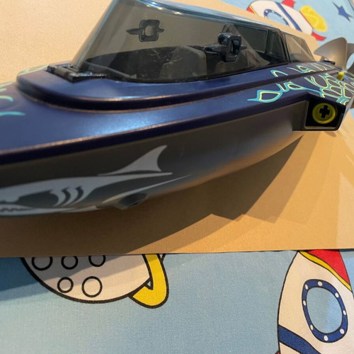 Playmobil Top Agents Shark Team 70005 Submarine Boat used