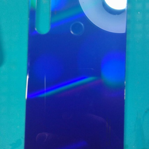 Redmi Note 8 Battery Cover blue like new with fingerprint sensor
