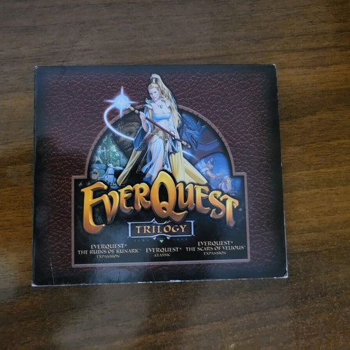 EverQuest Collectible PC Lot used, EverQuest II Limited Edition and Trilogy