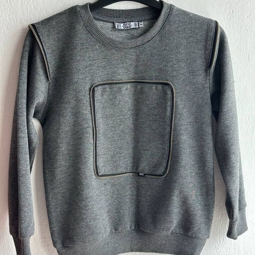 Dolo Nana Kids 8 Years Grey Sweatshirt Like New
