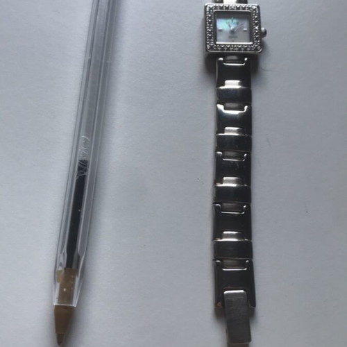 Vogue women's watch used, silver, 18 cm length