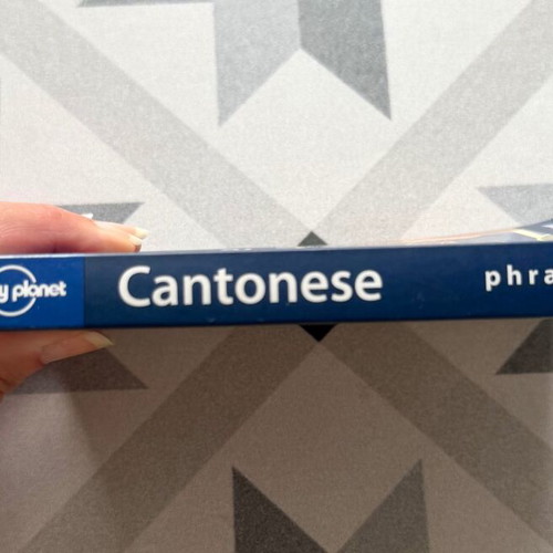 Lonely Planet Cantonese Phrasebook new, English