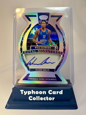 Panini Crown Royal Euroleague Royal Signatures 2023-24 Will Clyburn като нова