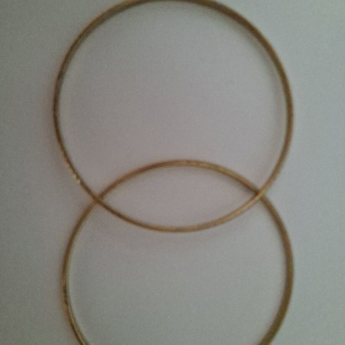 Jewelry set like new with earrings, bracelets, pendants, and anklet