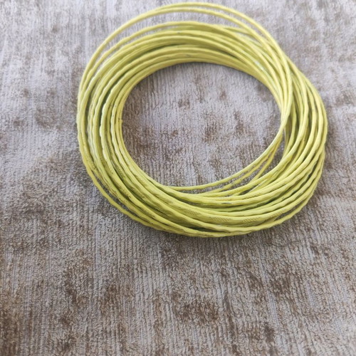 Bracelet new yellow metallic phosphorescent