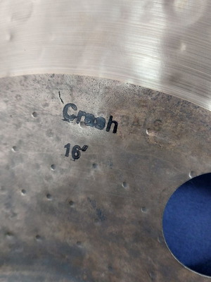 Trash Crash 16" τουρκικό πιατίνι, raw finish με δώρο 20" ride πιατίνι