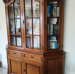 Buffet display cabinet solid wood like new