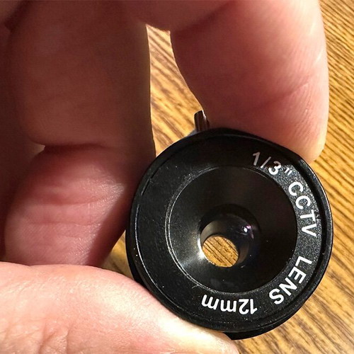 CCTV Lens 12mm like new for DIY projects