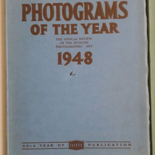 Photography books used, pack of 7, 1948-1953, English