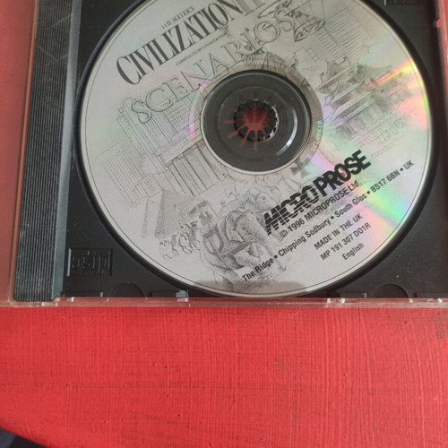 Civilization II Scalenarios used, disc in plain case