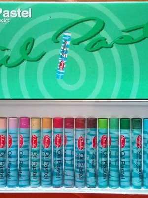 Liberty Oil Pastel 24 χρωμάτων καινούργιο, μαλακά λαδοπαστέλ