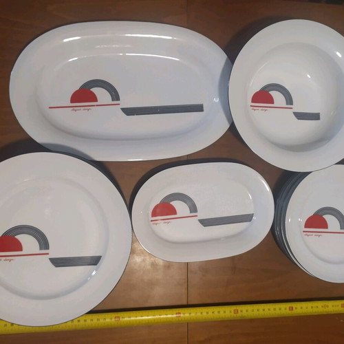 Dishware set new, German porcelain, complete service
