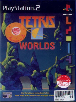 Tetris Worlds PlayStation 2 μεταχειρισμένο χωρίς βιβλίο οδηγιών