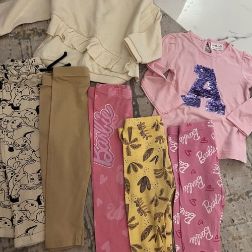 Baby clothes for girl like new, set of 7 pieces, size 80
