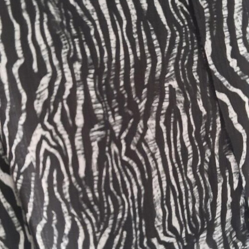Abstracto suit new, black and white, bell-bottom pants
