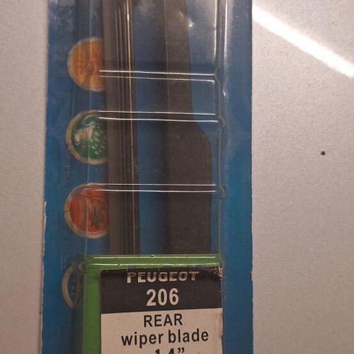 Wiper blade for Peugeot 206 rear window like new