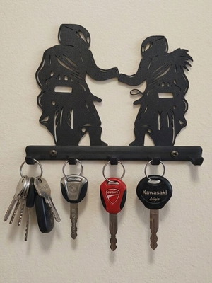 Key holder Bikers new, black
